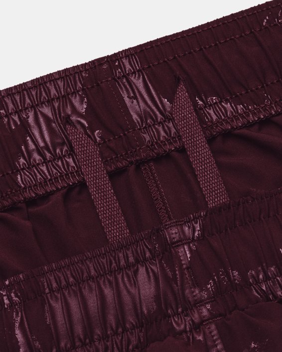 Men's UA Tech™ Woven Emboss Shorts, Maroon, pdpMainDesktop image number 4